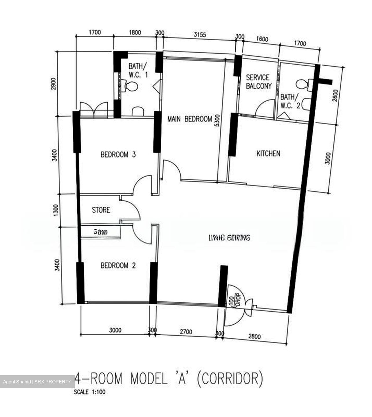 Blk 156 Toa Payoh Sapphire (Toa Payoh), HDB 4 Rooms #510230361